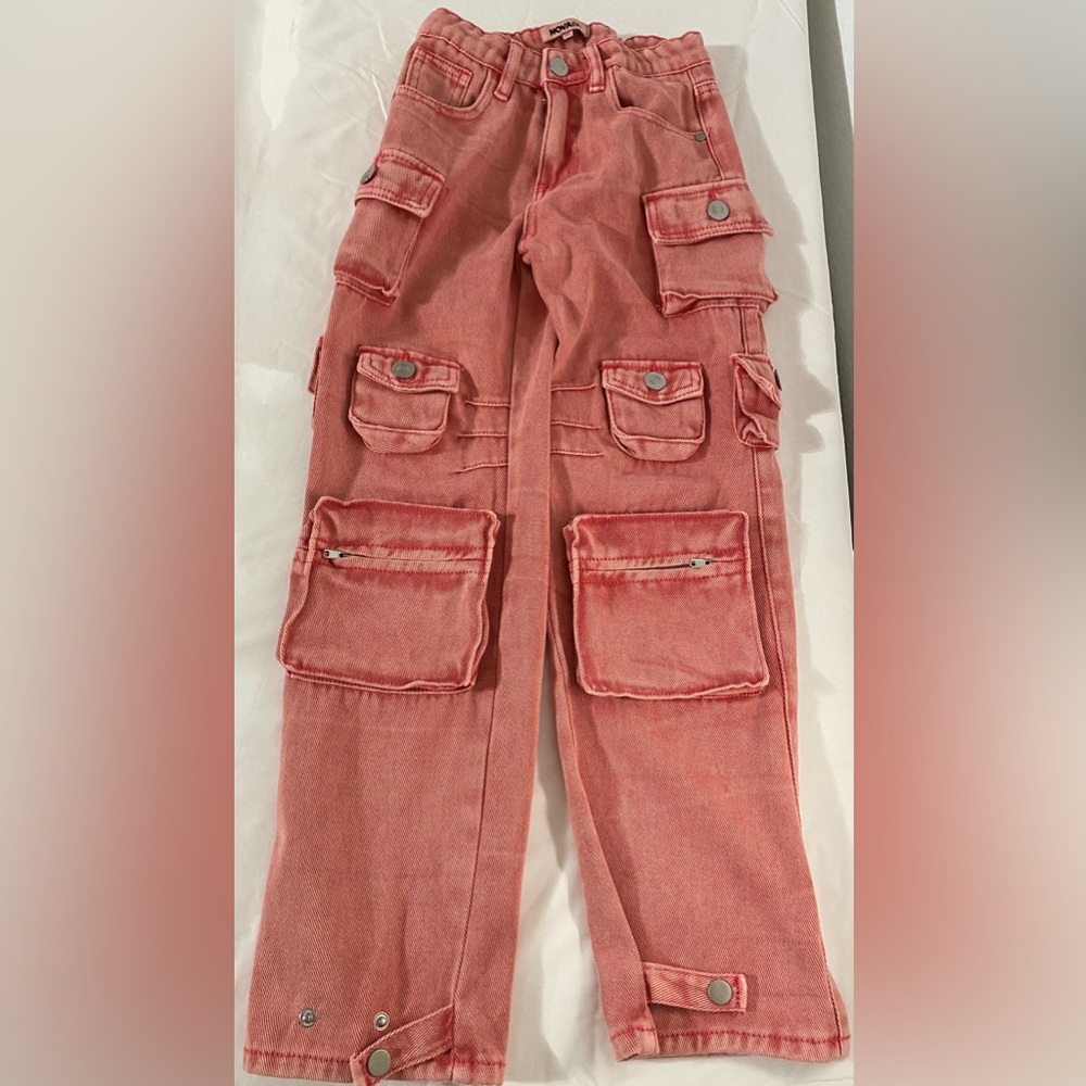 Fashion Nova Kids Cargo Pants Size 8